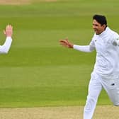 Mohammad Abbas pick up six wickets for Hampshire in Gloucestershire's first-innings struggles Picture: Dan Mullan/Getty Images