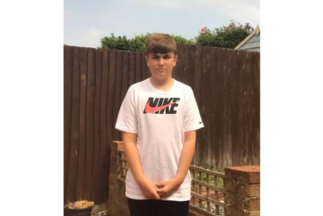 Cameron Irvine, 14 from Lee-on-the-Solent, is running 60km in June to raise money for YoungMinds