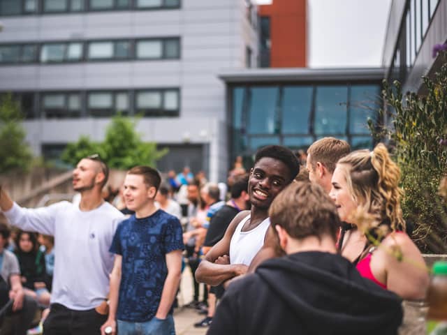 At the Fareham College showcase. Picture: Chris Russell