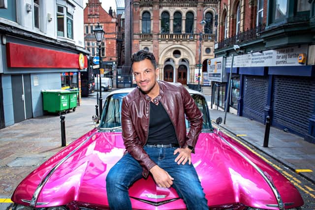 Peter Andre is part of the cast for Grease The Musical. Picture: Ant