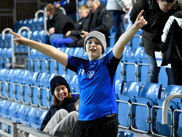 More than 18,000 Pompey fans cheered the Blues to success against Bolton.