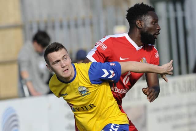 Striker Ryan Pennery has secured a return to Gosport Borough. Picture: Ian Hargreaves  (300319-5)