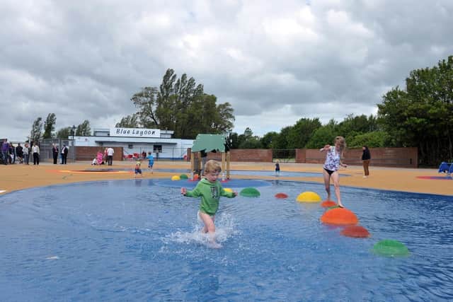 Pictured is The Jubilee splash pool in Hilsea.