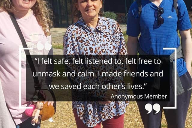 Serendipity Community Group members at Autism Hampshire