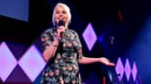 Stand-up comic Lindsey Santoro is at The Gaiety Bar, Southsea on May 28, 2021. Picture by Tricia Yourkevich