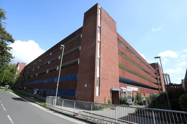 The Osborn Road Multi-Storey Car Park in Fareham will close in January ahead of its demolition
Picture: Sam Stephenson.