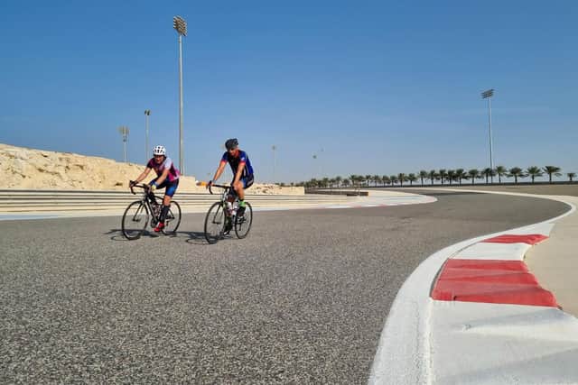 The International Circuit, home to Formula 1 Grand Prix every spring, is a 5.4km long circuit. Picture: Deborah Harmer/UK MOD Crown copyright.