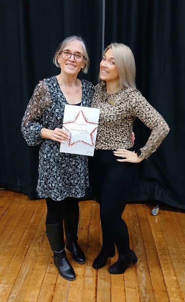 Vicky was voted Slimming World Icon 2025 by her fellow members