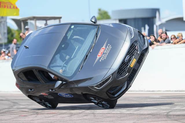 Paul Swift in action in 2023