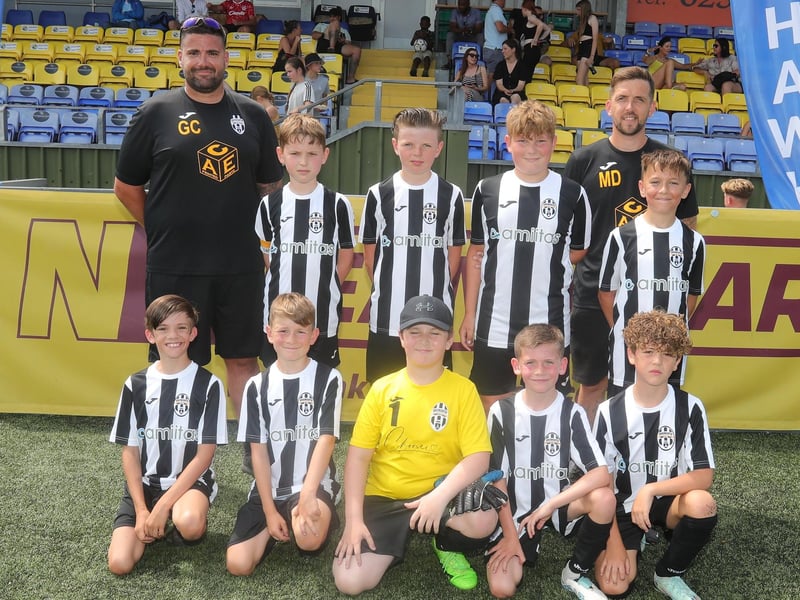 Emsworth Town Echos Under-10s. Picture by Dave Haines