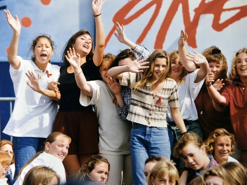The Radio 1 Roadshow in Southsea, in 1994.