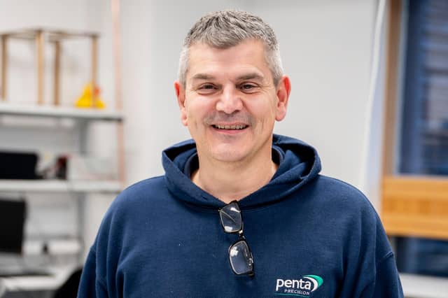 Andy Vick, Head of Manufacturing and Quality at Penta Precision
