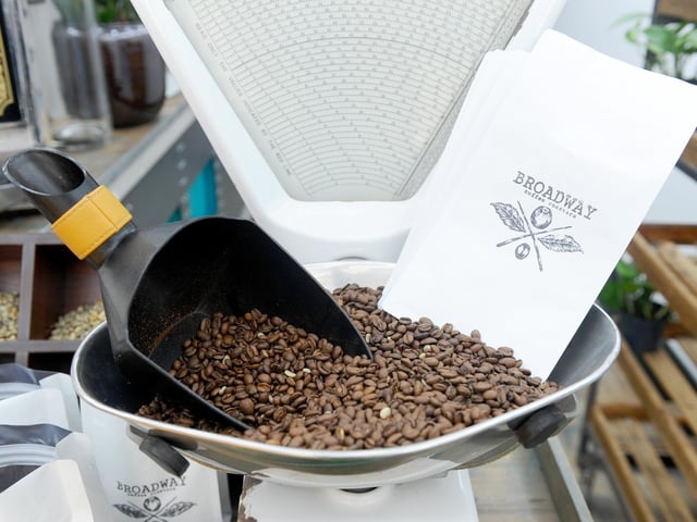 One of Portsmouth's very own independent coffee roasters, Broadway Coffee in Highland Road is recommended by our readers. Picture: Sarah Standing (210121-1376)