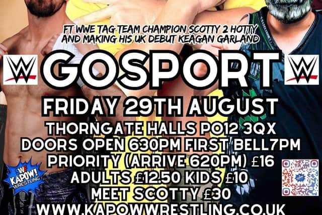 Wrestling event heading to Gosport