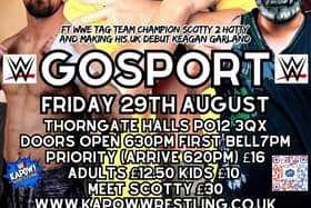 Wrestling event heading to Gosport
