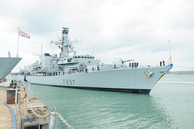 The Portsmouth-based warship HMS Westminster is due to be decommissioned due to a lack of sailors, according to the Daily Telegraph. Picture: Sarah Standing (090819-2834)