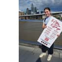 Nevaeh Dunmore, 14, from Horndean, performed a "six cities in six days" tour to raise money for the autistic school she is ambassador for