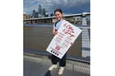 Nevaeh Dunmore, 14, from Horndean, performed a "six cities in six days" tour to raise money for the autistic school she is ambassador for