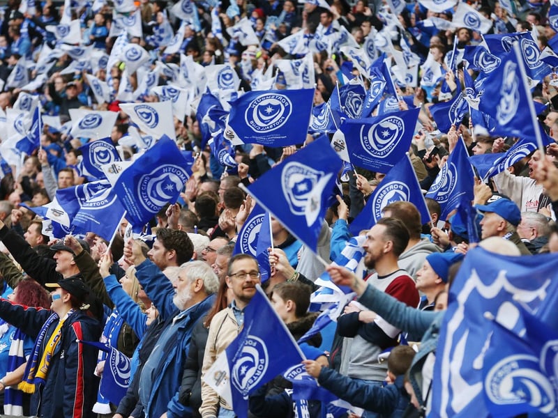 More than 40,000 Pompey fans saw the Blues beat Sunderland on penalties in the 2019 Checkatrade Trophy final