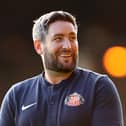 Sunderland boss Lee Johnson.  Picture:  Lewis Storey/Getty Images