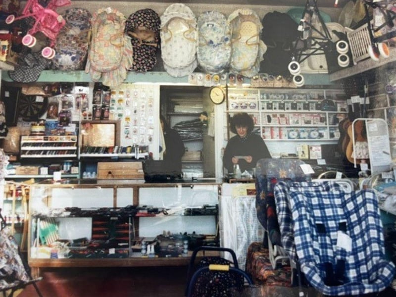 The shop used to sell baby products and accessories.