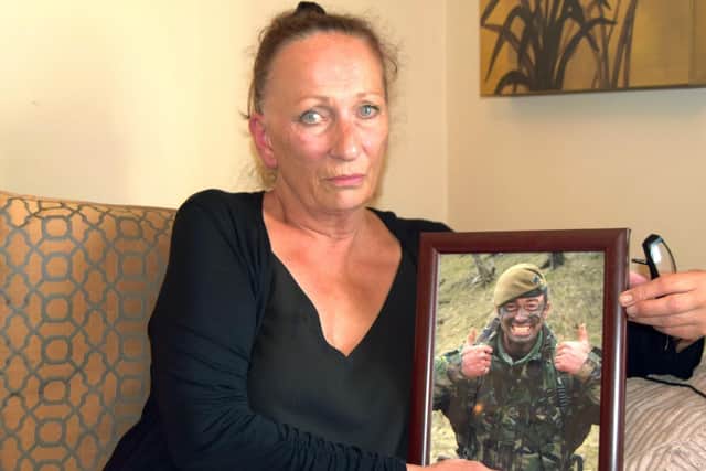 Viv Johnston, mother of special forces hero Danny Johnston, is calling on people to back a charitable foundation in honour of her son, who took his own life in May.Photo: Tom Cotterill 