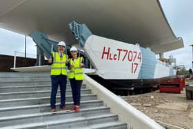 The Lord Mayor of Portsmouth, Cllr Rob Wood, and Lady Mayoress, Debbie Wood, enjoyed a sneak peek of LCT 7074 landing craft tank at The D-Day Story ahead of its official public opening later in the year.