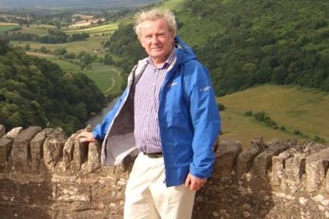Ray Cobbett enjoying the countryside he was so passionate about.