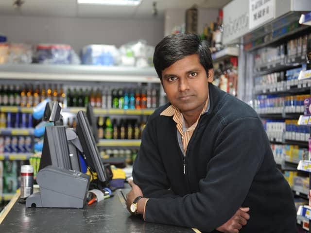 Nandakumar Vayanaperumal runs Danny Mart in Paulsgrove. Picture: Ian Hargreaves  (111170-3)