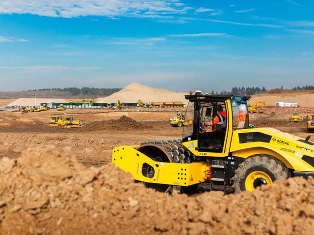 The 2025 earthworks season focused on the ground improvement zone, which forms the foundations of the main reservoir embankment.