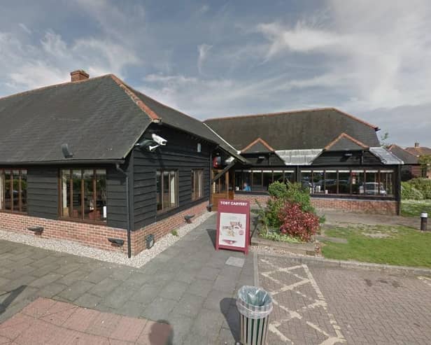 Toby Carvery has applied for permission to build an extension to its building