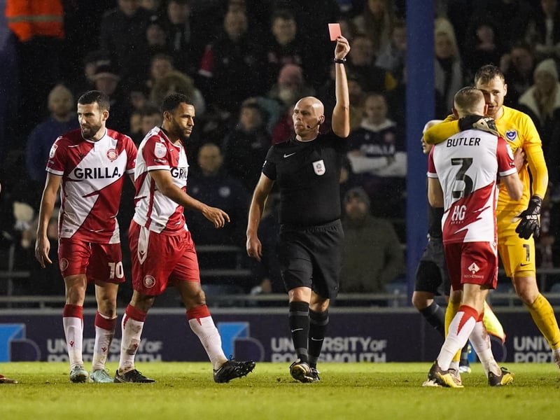 Match action from Pompey's win over Stevenage.
