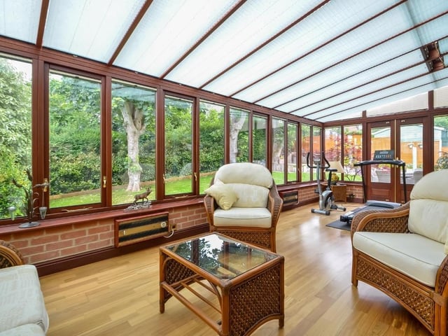 This five bedroom detached house is on sale at a guide price of £895,000. it is listed by Fine and Country.