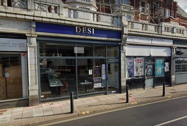 Desi Old Indian Cafe, on Elm Grove, has a rating of 4.6 out of five from 229 reviews on Google.