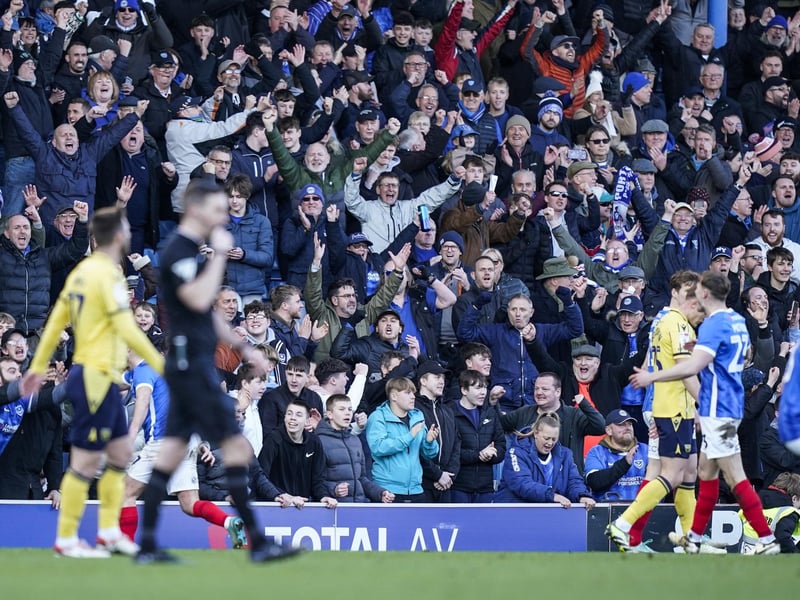 Christian Saydee's second-half match-winner got the Fratton faithful on their feet.