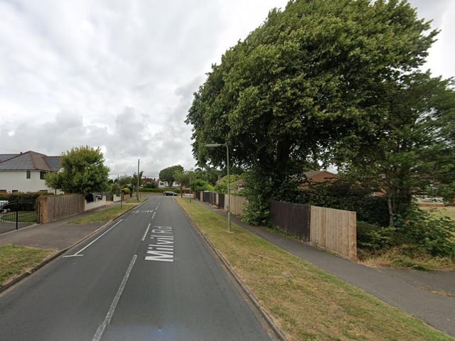 Milvil Road to Manor Way, Lee-on-the-Solent.