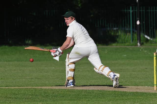 Harry Robbins top scored for Portchester with 80 in their loss to Rowner. Picture: Neil Marshall
