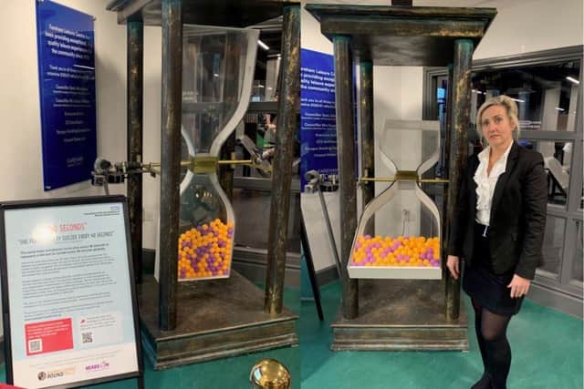 Fareham Borough Council is supporting Hampshire Child and Adolescent Mental Health Services to raise awareness of youth suicide, through the installation of a public art feature at Fareham Leisure Centre.
