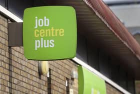 The entrance to a Jobcentre Plus. PA