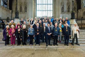 Alan Mak MP with Havant Constituency residents in Westminster Hall