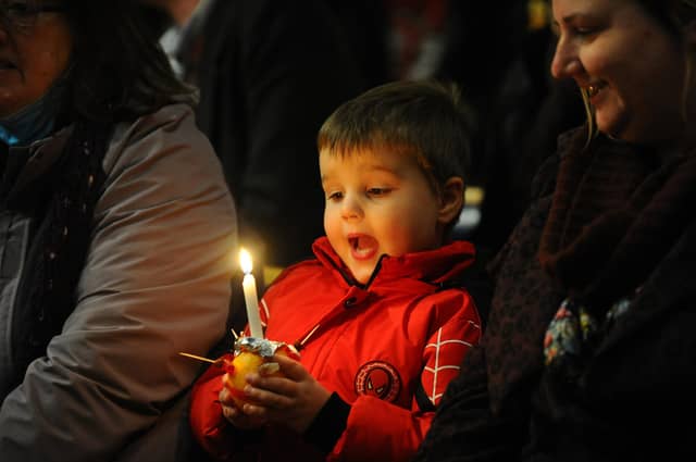 Last year's The News Carol Service at St Mary's Church in Fratton. Special guest at this year's service will be Portsmouth head coach John Mousinho.
Picture: Sarah Standing (091222-3922)