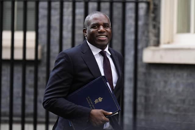 Deputy Prime Minister and Justice Secretary David Lammy leaves following a Cabinet meeting in Downing Street. PIC: Aaron Chown/PA Wire