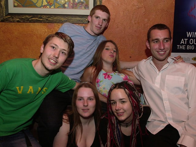 Is this you having a good time at the Walkabout bar in Guildhall Walk, Portsmouth