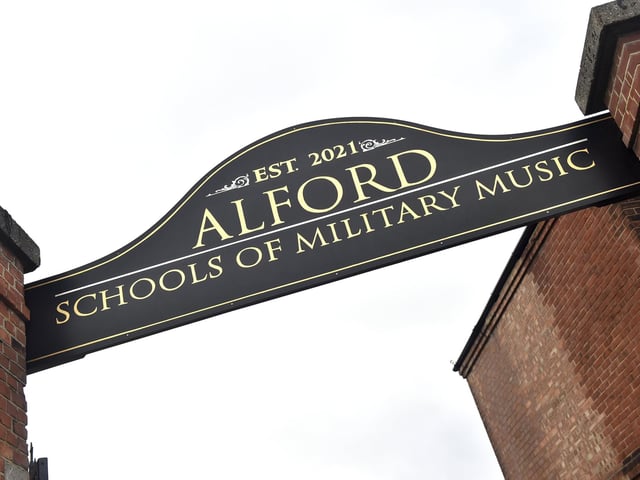 Previously used as detention quarters until the early 90s, the establishment has since been used by the Royal Marines School of Music, and has now undergone a complete redesign and refurbishment to better support the training of world-class military musicians from the Royal Marines Band Service and the Royal Corps of Army Music.
Picture: Sarah Standing (231123-1933)