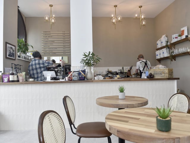 Steve Madden (39) co-owner of Crema Coffee, their second site which they are based in at London Road, North End, Portsmouth.

Picture: Sarah Standing