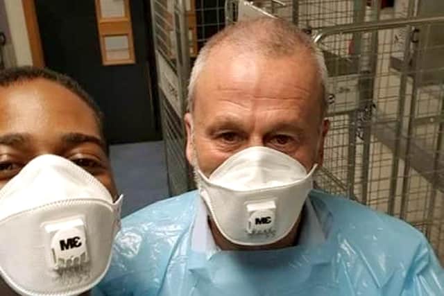 Ex-Pompey player Gavin Maguire formerly worked as a hospital porter at the Great Western Hospital in Swindon