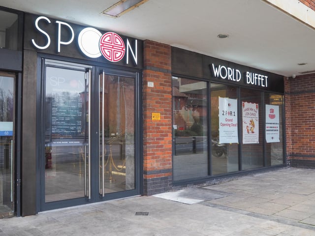 Spoon World Buffet & Bar at Unit 12, Cascades, Portsmouth was rated four on November 13.
Pictured: Exterior of Spoon, Cascades, Portsmouth.
Picture: Habibur Rahman