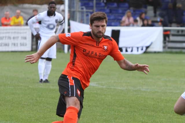 Captain Steve Ramsey is back available for AFC Portchester against Gosport. Picture: Nathan Kirby