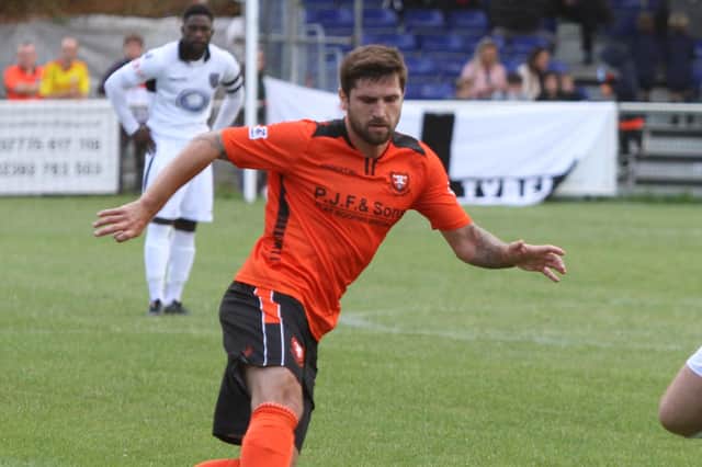 Captain Steve Ramsey is back available for AFC Portchester against Gosport. Picture: Nathan Kirby