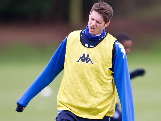 Greg Halford, seen here during his Pompey playing days, is seeking to resume his playing career at Walsall. Picture: Robin Jones